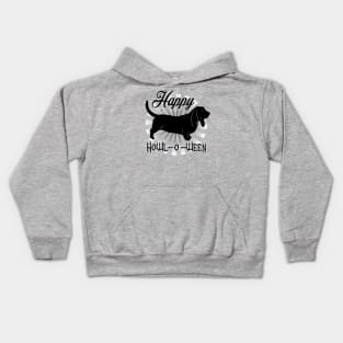 Happy Howl-O-Ween Kids Hoodie